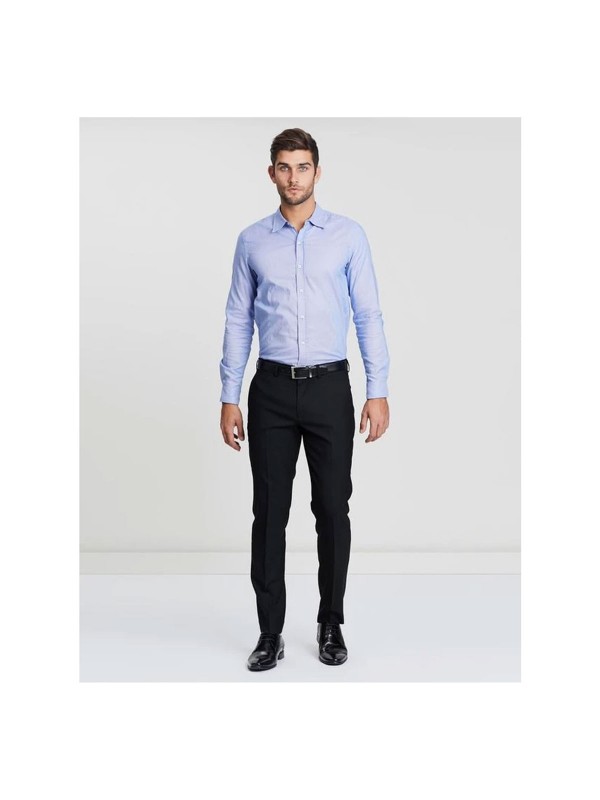 Trendsetter Colour-Blues-India-Elite-Mens-Trouser-Jet-Black-(Matt-Edition) Trendsetter blue pant